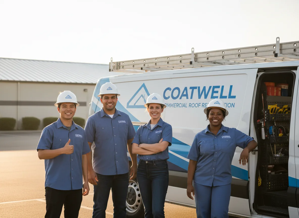 Commercial roof coating company in Buena Vista, VA